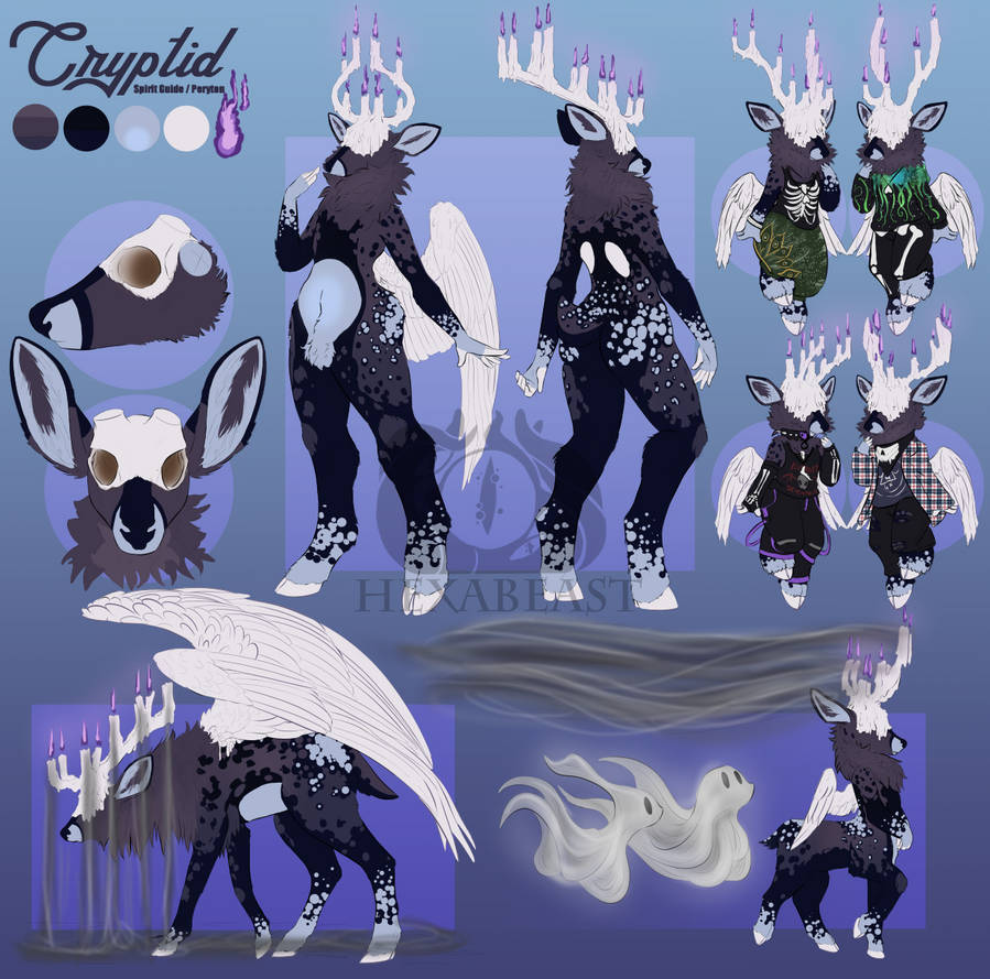 Cryptid Build Cryptid Ref Sheet by Hexabeast on DeviantArt