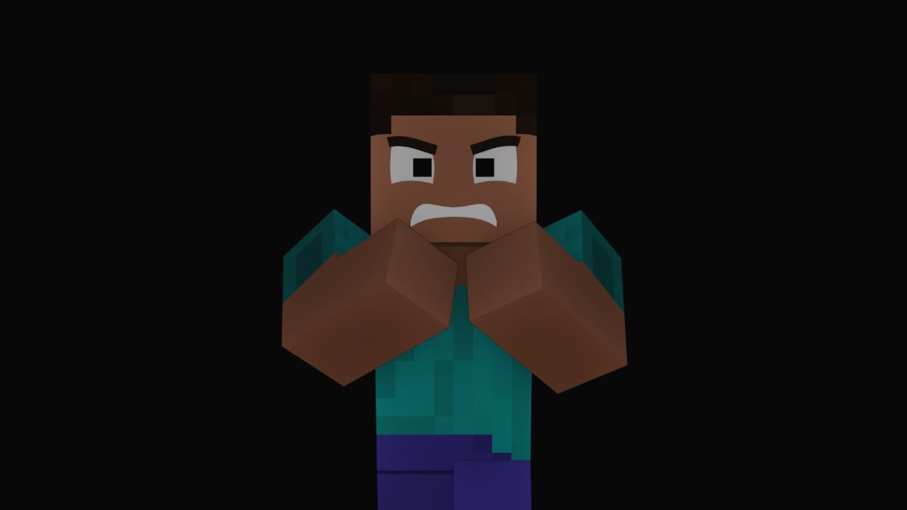 Steve angry by luisfenandobock on DeviantArt