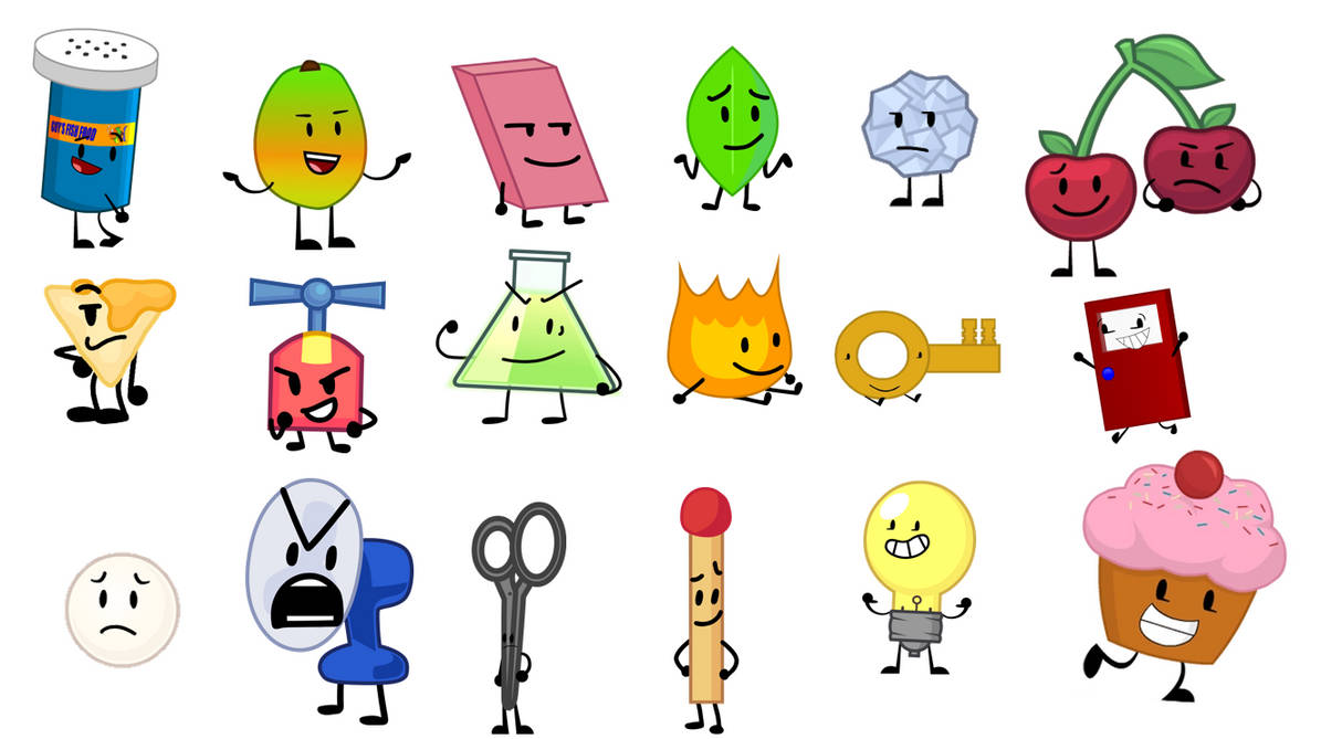 Cartoon Object Show 18 Object Shows Characters by RainbowSmoothie2011 on DeviantArt