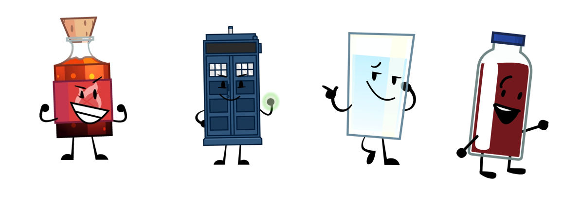 4 Random Object Shows Characters by RainbowSmoothie2011 on DeviantArt