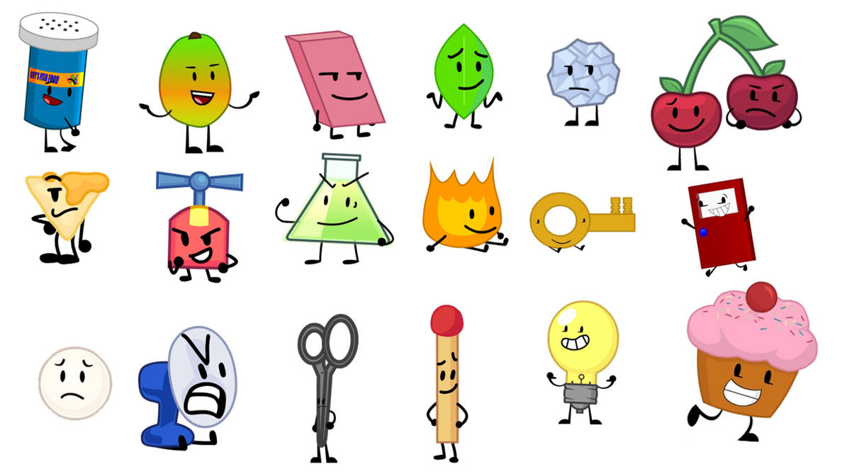 18 Object Shows Characters (Updated) by RainbowSmoothie2011 on DeviantArt