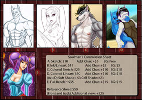 Commission Sheet 2012