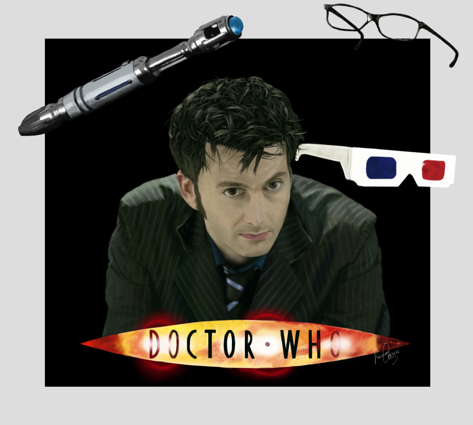 Doctor Who - Ten and his toys