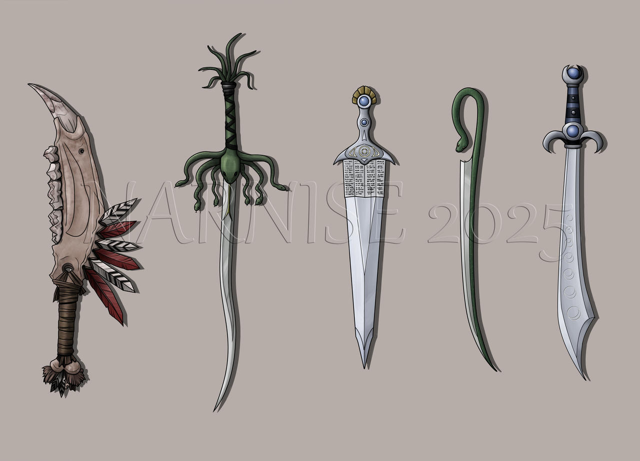 Deviantart Amazon Swords Swords by Narnise on DeviantArt