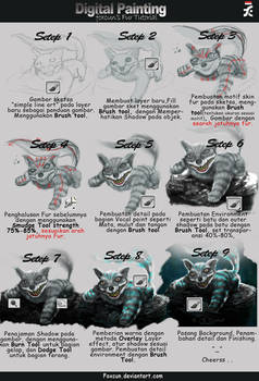 Tutorial Digital Painting Fur Photoshop