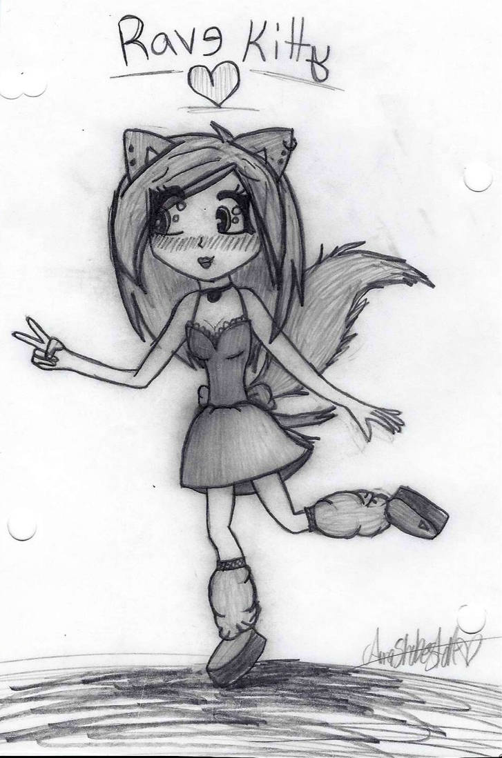 Rave Kitty by mauneko83 on DeviantArt