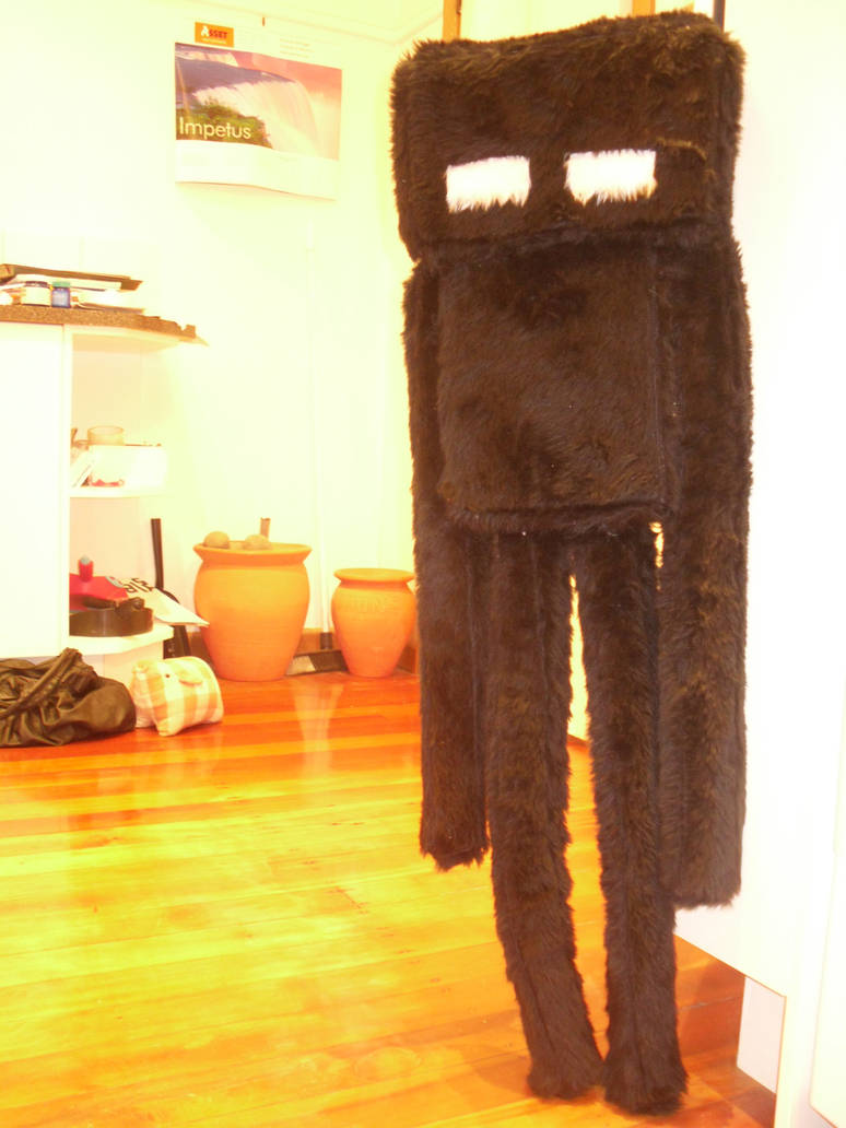 Enderman soft toy by dannychopsnz on DeviantArt