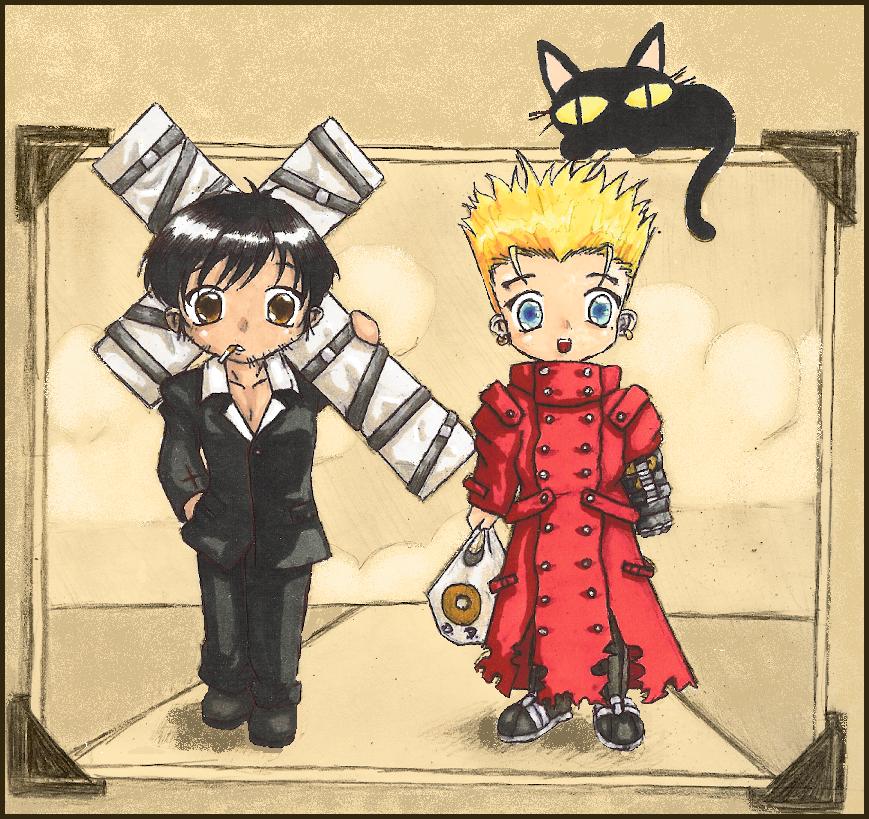 Trigun Chibis.