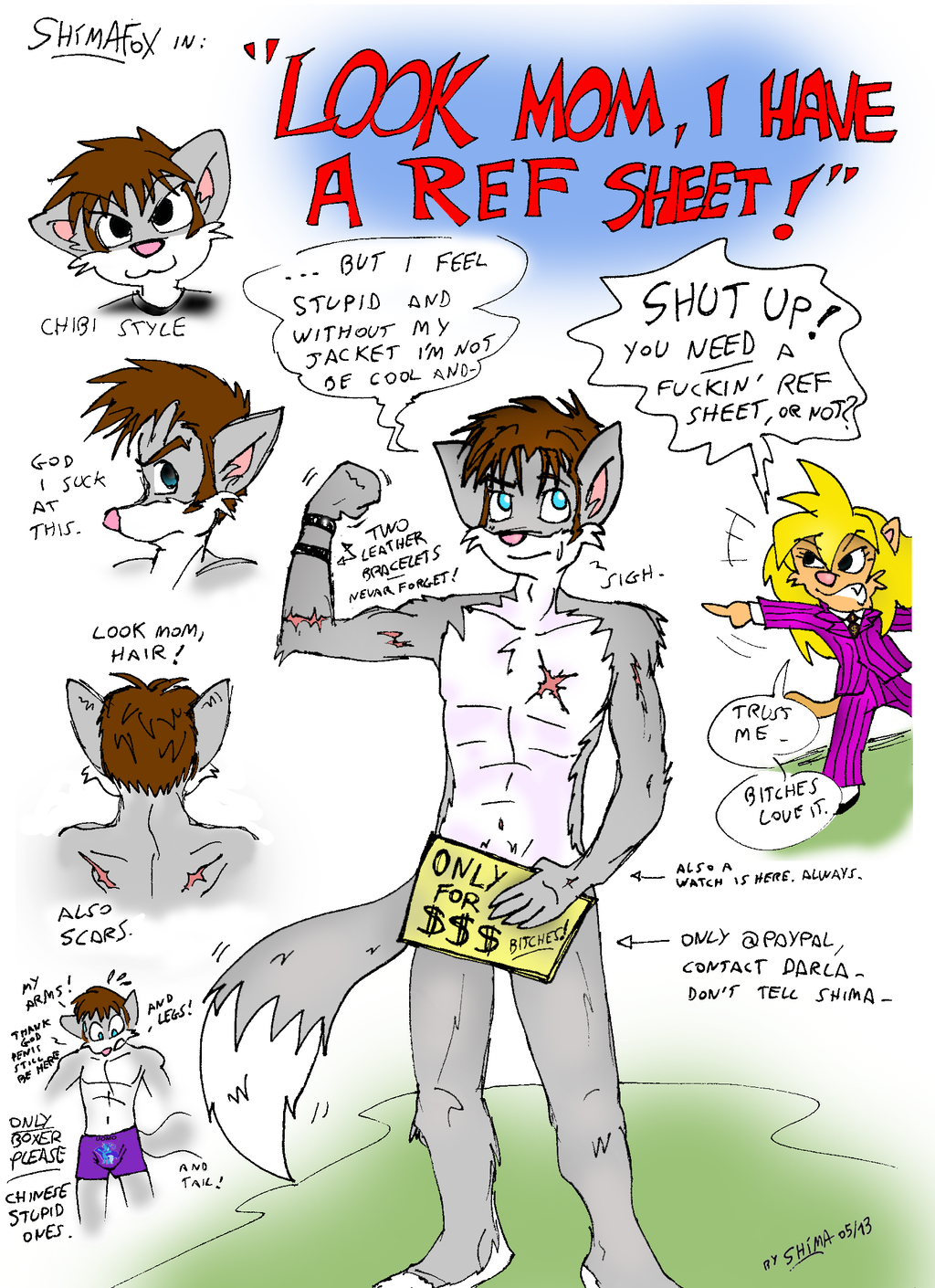 Look Mom! A Reference Sheet!