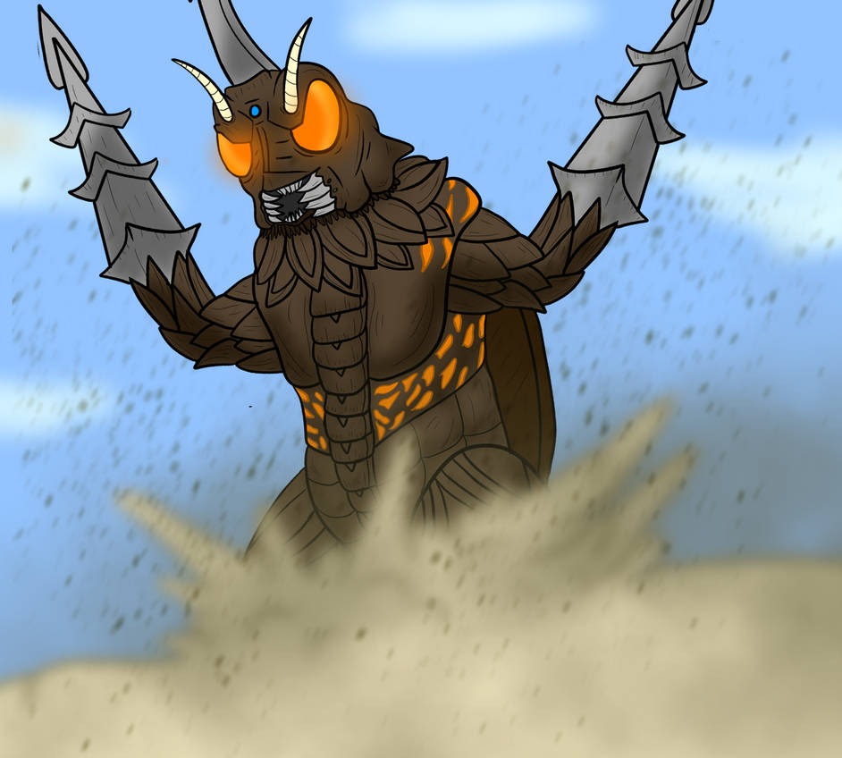 Megalon by LockTrash on DeviantArt