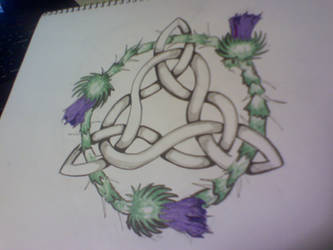 Celtic knot tattoo