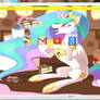 Celestia and cake