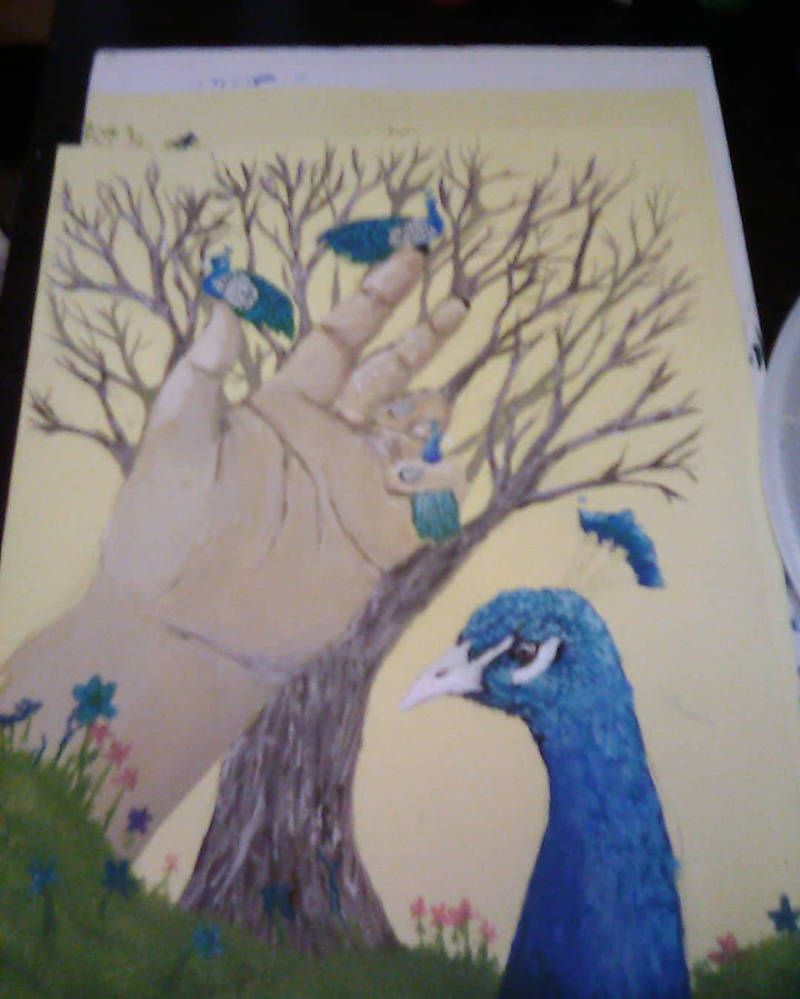 Handscape Handscape 1 by katieArt123 on DeviantArt