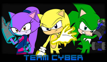 Team Cyber- Sonic OC