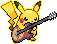 Rockstar Pikachu