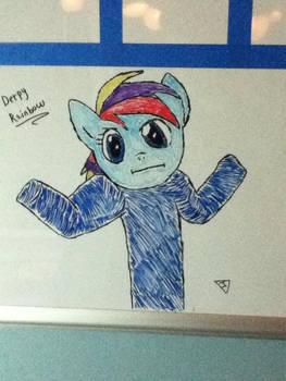 Derpy Rainbow Dash!