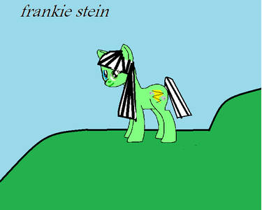 Frankie Stein My little pony crossover