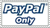 PayPal Only Stamp