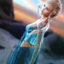 A Frozen Christmas, Queen Elsa Disney Fan-Art