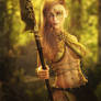 Child of the Forest, Fantasy Woman Art, Daz Studio