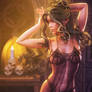 Dark Dance, Fantasy Snake Woman Art, Daz Studio