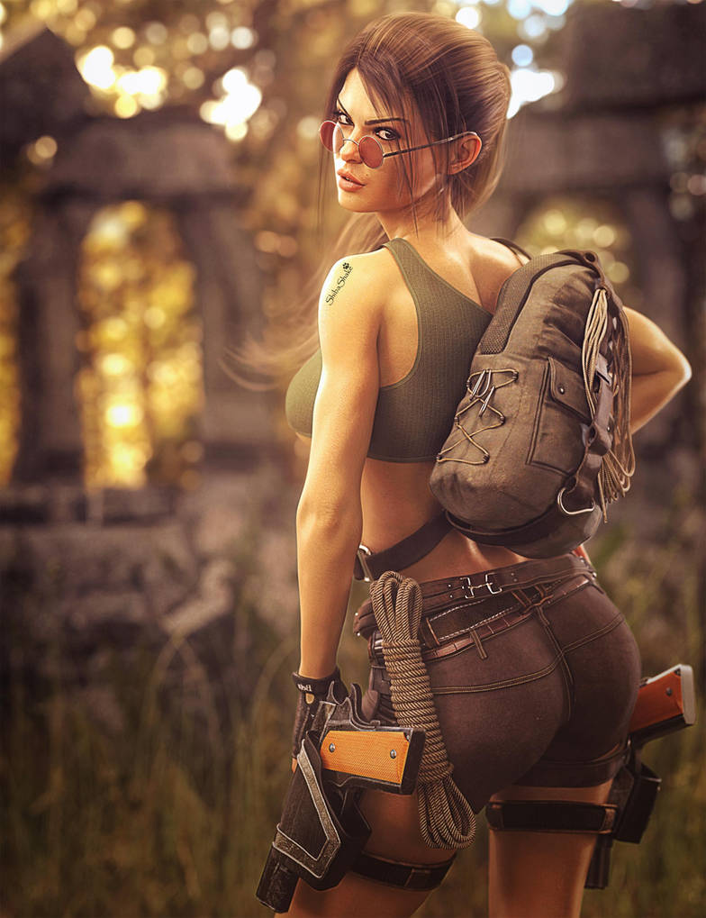 Equipment Upgrade Lara Croft Tomb Raider Fan Art By Shibashake On equipment-upgrade-lara-croft-tomb-raider-fan-art-by-shibashake-on