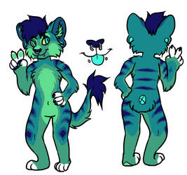Reference sheet (Not by me,character is mine)
