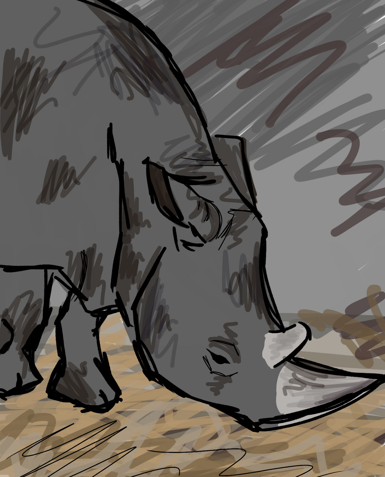 Rhino by The0fluid0autistic on DeviantArt