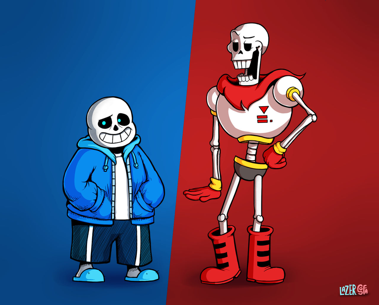 Sans and Papyrus