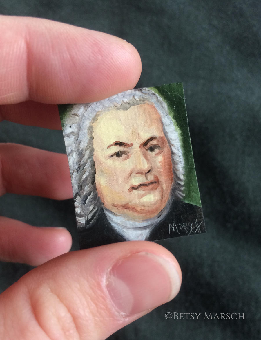 Minuscule Johann Sebastian Bach