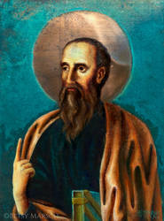 St Paul icon painting