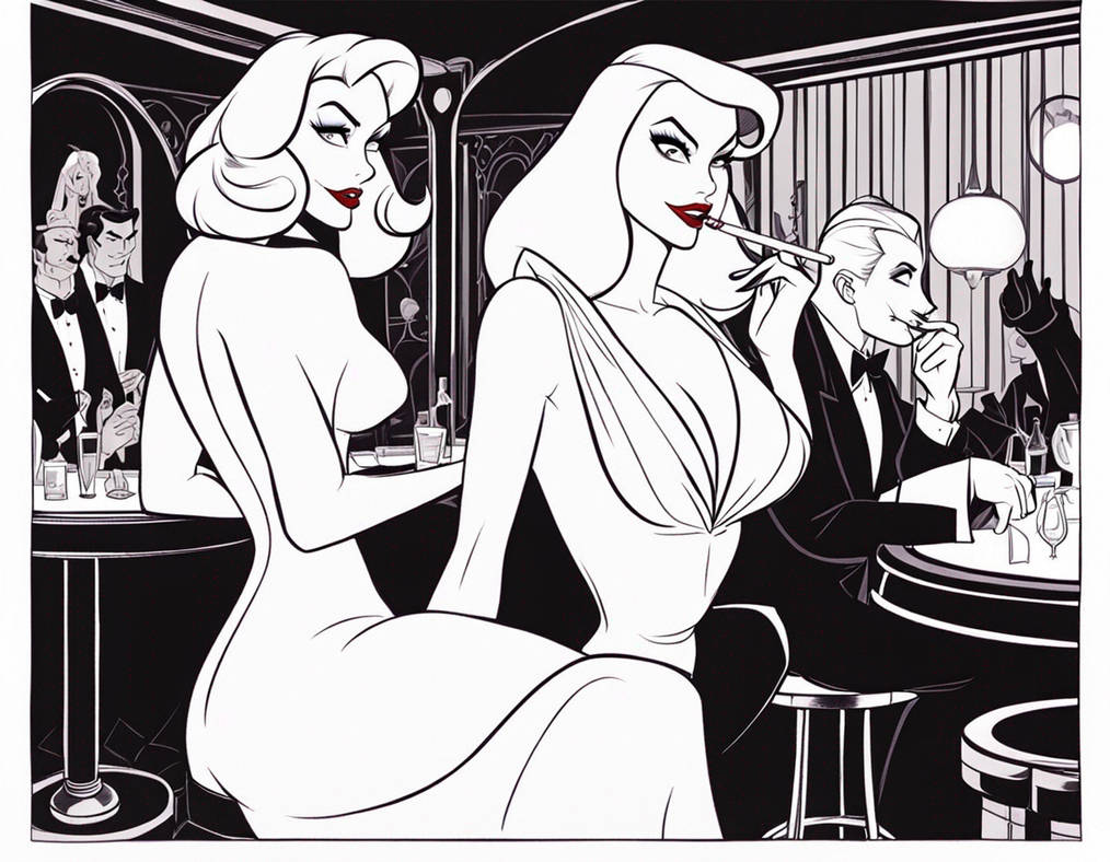((Jessica rabbit: 1.5, Cruella de Vil: 0.4))