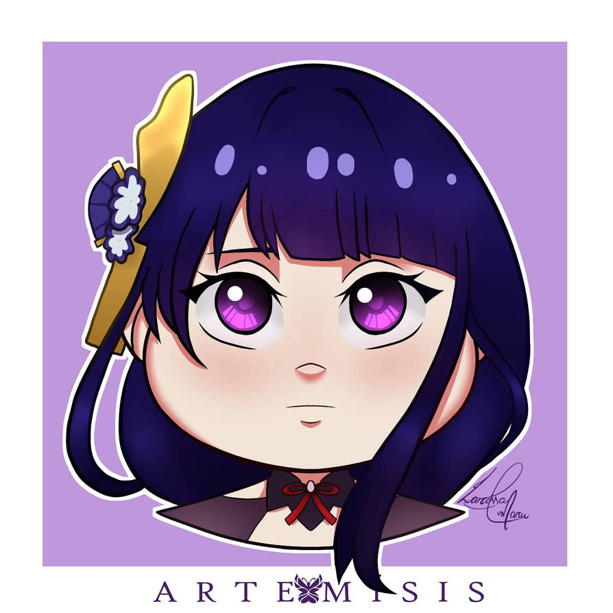 (smol) Shogun Raiden by artemisis0 on DeviantArt