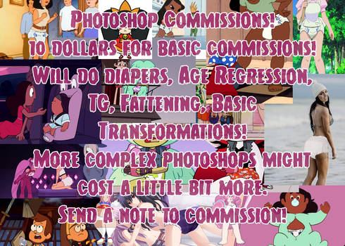 Now Offering Photoshop Commissions!