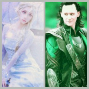 Elsa and Loki (The Snow Queen and The Ice Prince)