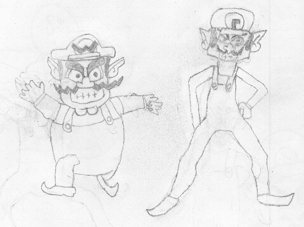 Wario and Waluigi