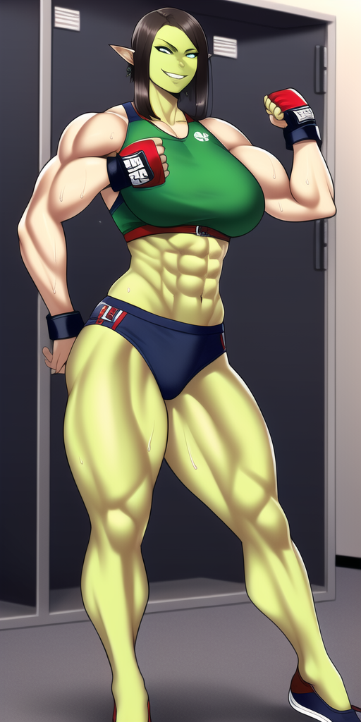 Orc Waifu by aigirls on DeviantArt