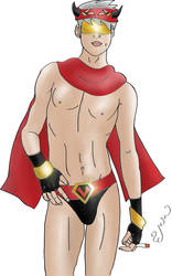 vampi stripper-superhero? :P