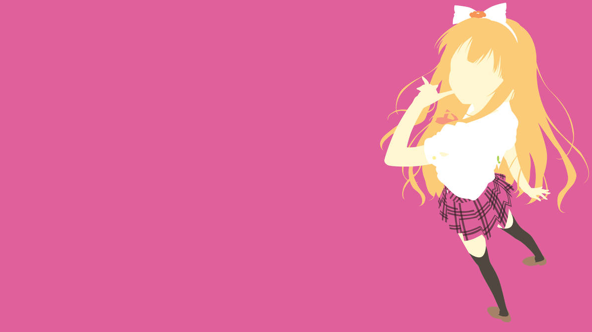 Azuko Background Azuki Azusa Minimalist Wallpaper by oldloop on DeviantArt