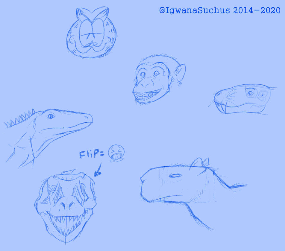 Garanimals Deviantart a bunch of living and extinct aminals. and Garfiel by iguanasuchus on ...
