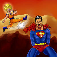 Superman Vs Goku