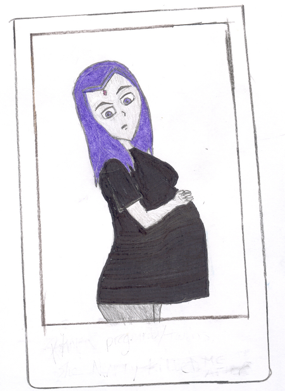 Pregnant Raven by Pantherartist on DeviantArt