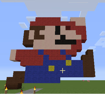 mario bros in minecraft by sebdragonlord on DeviantArt