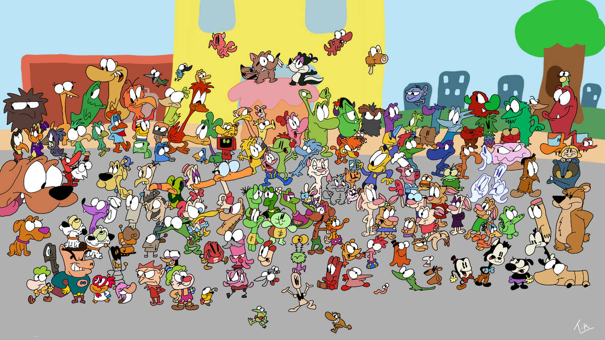 Every Character Ever (2022) Redraw by ArtHasalongname on DeviantArt