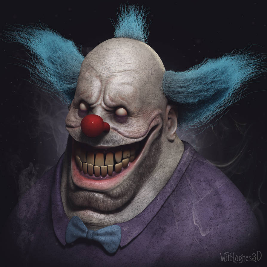 Картинки страшного клоуна