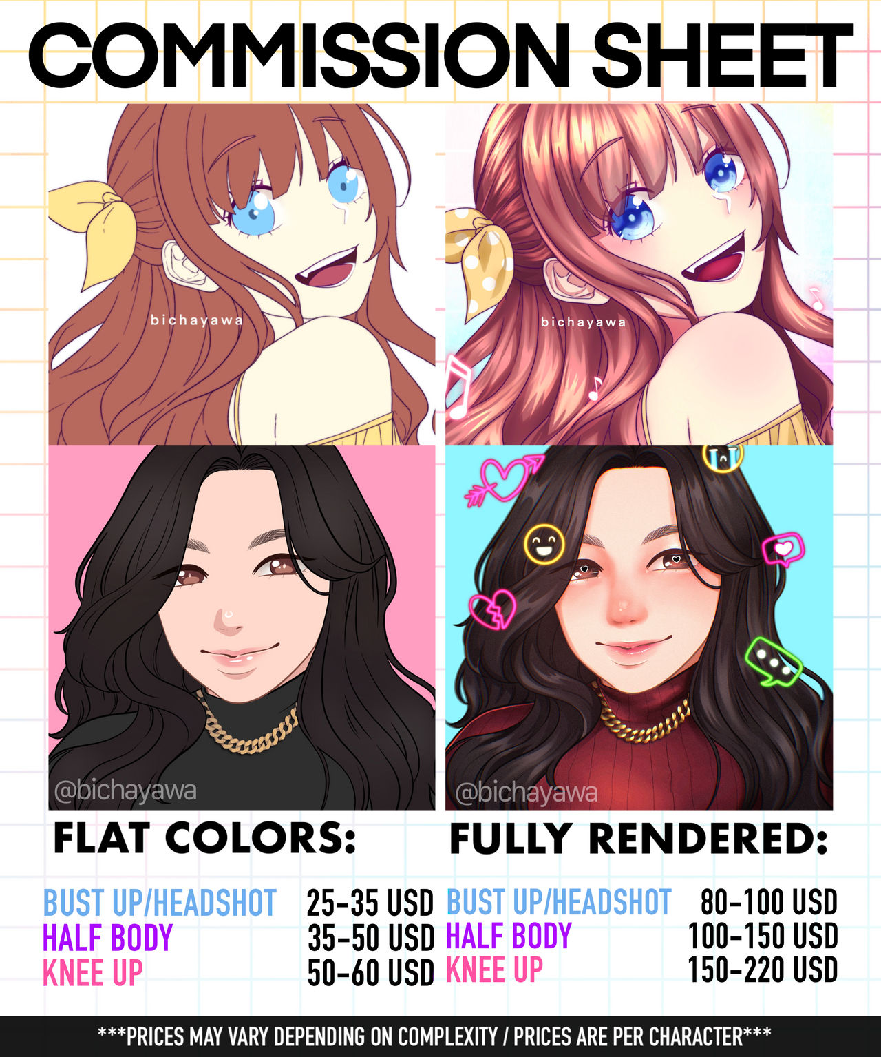 ART COMMISSION SHEET Bichayawa By Bichayawa On DeviantArt art-commission-sheet-bichayawa-by-bichayawa-on-deviantart