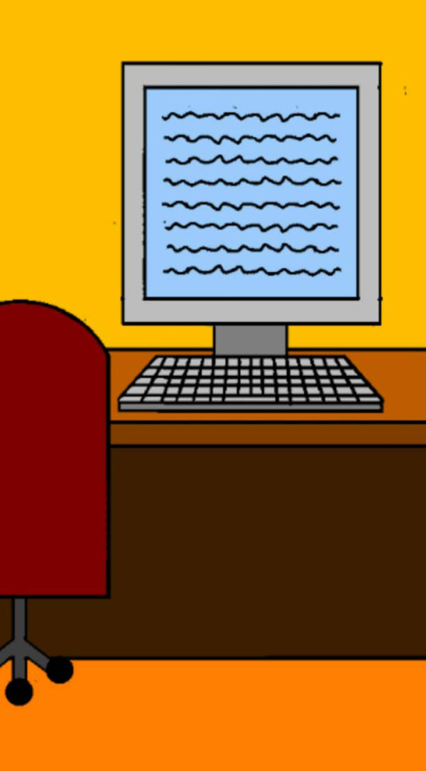 Computer Desk by LiliaSon on DeviantArt