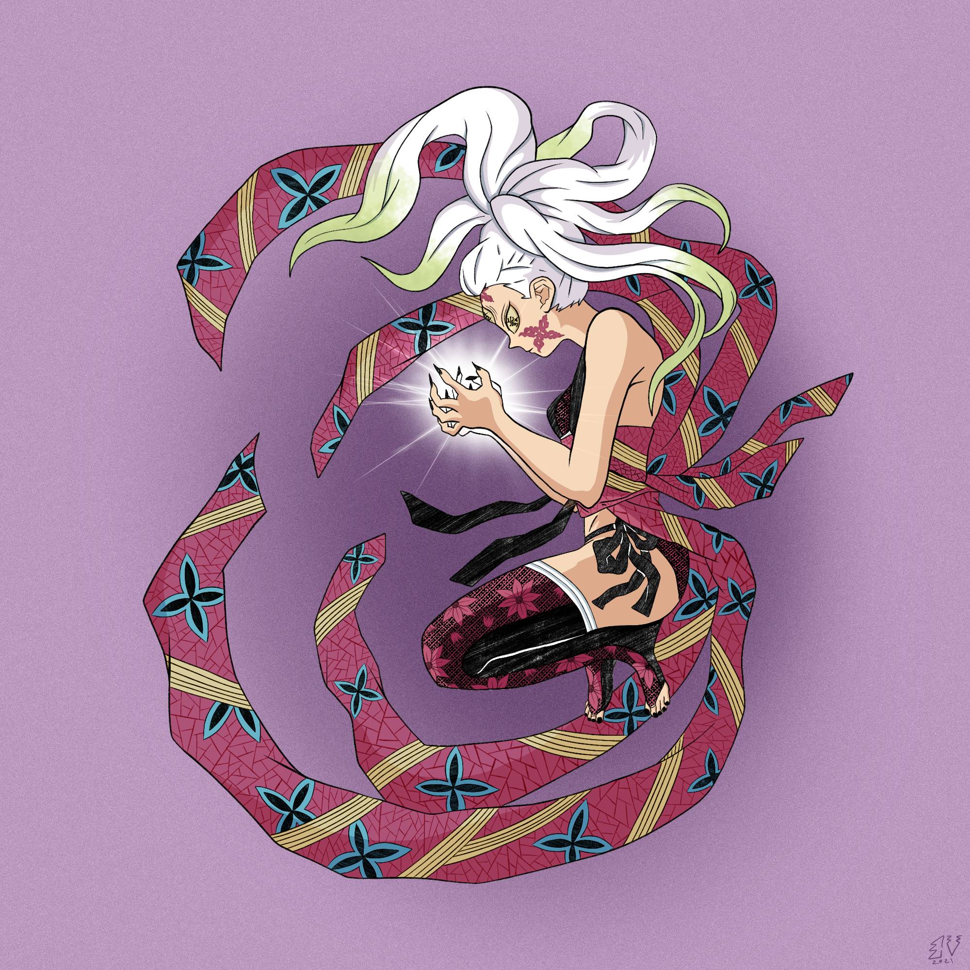 Daki Demon Slayer By Clavisvizio On DeviantArt daki-demon-slayer-by-clavisvizio-on-deviantart