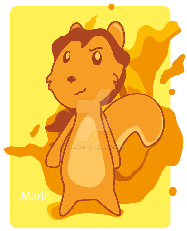 Chipmunk Mario Marios Chipmunk by Yamiar on DeviantArt