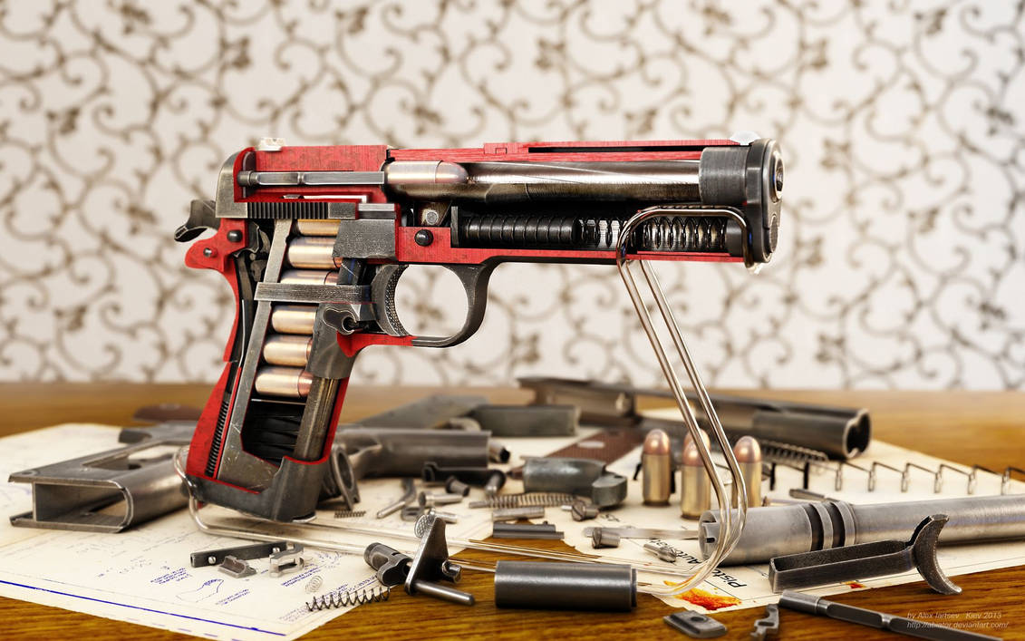 Colt cutaway by RenderDock Colt cutaway by RenderDock